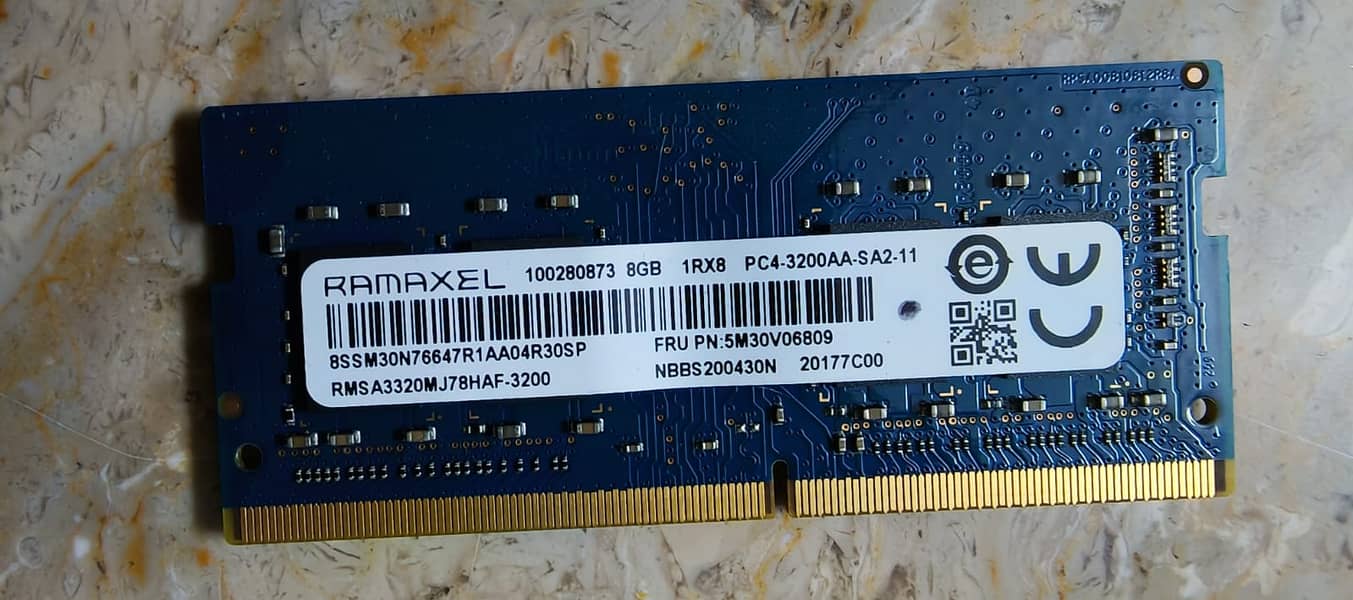 2 x 8gb DDR4 RAM 4