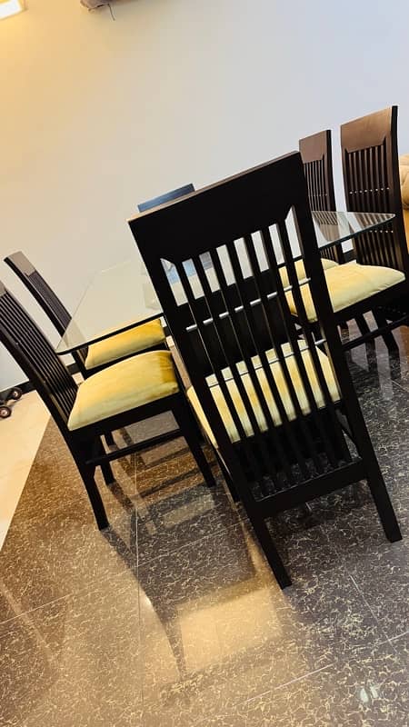 Dining Table with 6 chairs 3