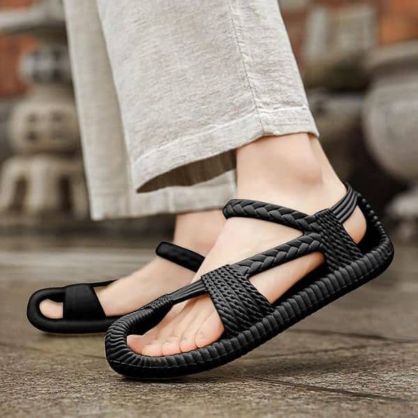 Men's Vintage Roman-Inspired Sandals  Perfect for Outdoor, 1