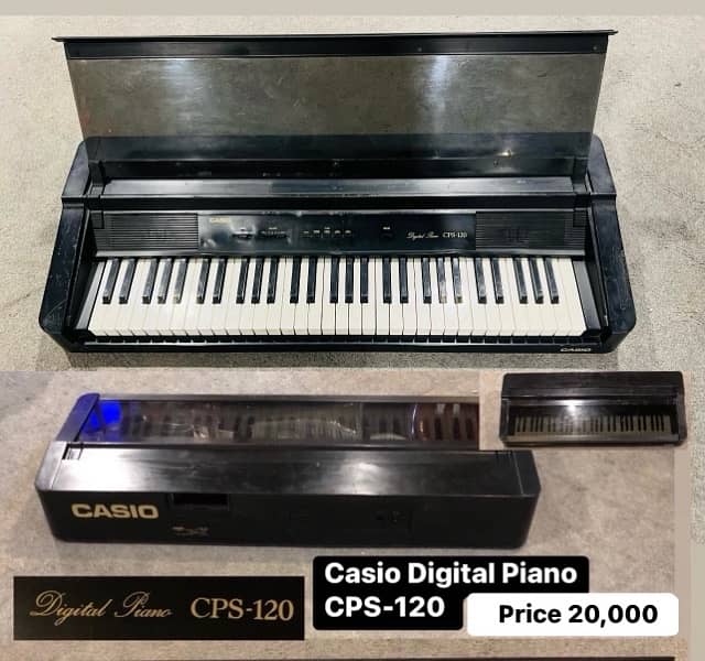 Casio CPS-100 Digital piano Yamaha Keyboard Acoustic Guitars 1