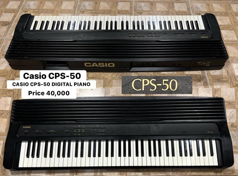 Casio CPS-100 Digital piano Yamaha Keyboard Acoustic Guitars 4