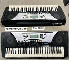 Yamaha PSR-340 Keyboard Piano Guitars Acoustic Nylon