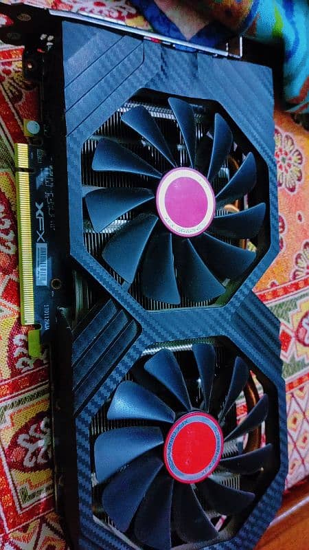 AMD Radeon Rx 580 8 gb GPU 0