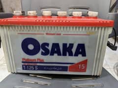 osaka t 125s platinum plus 15 plate new Jesi battery h perfect backup