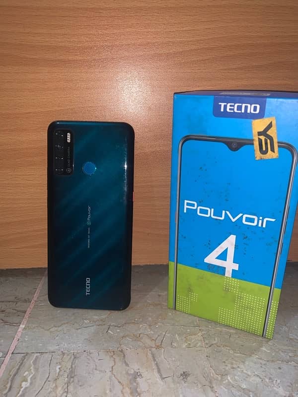 Techno pouvior 4 with box pta approved 2