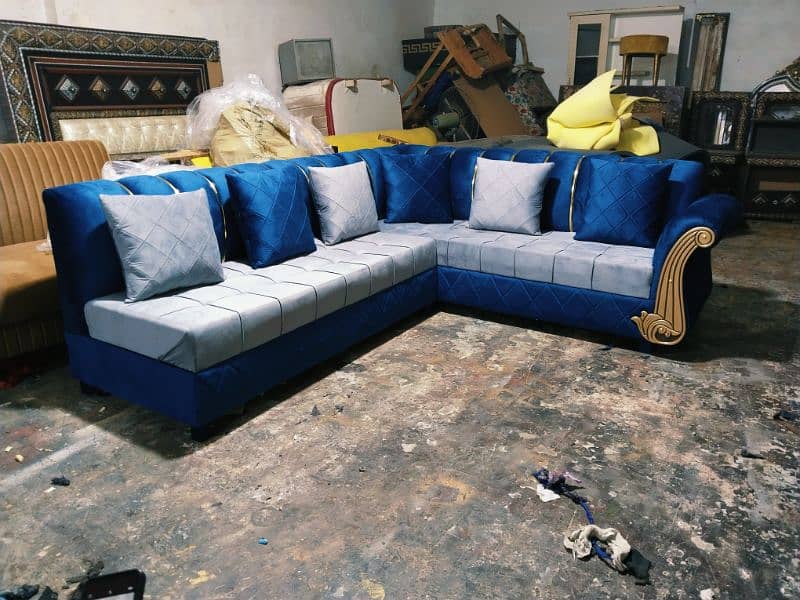 L shape sofa - 7 seater sofa set - 6 seater sofa set - coner sofa set 5