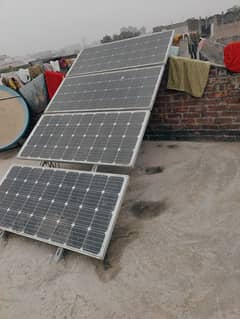 4 solar panels plate for sale with stand