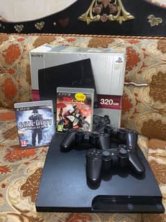 PS3 (320 GB) with box and all accessories