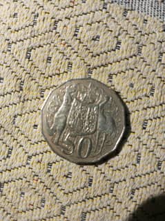 Australian Coin 50 cent 1979