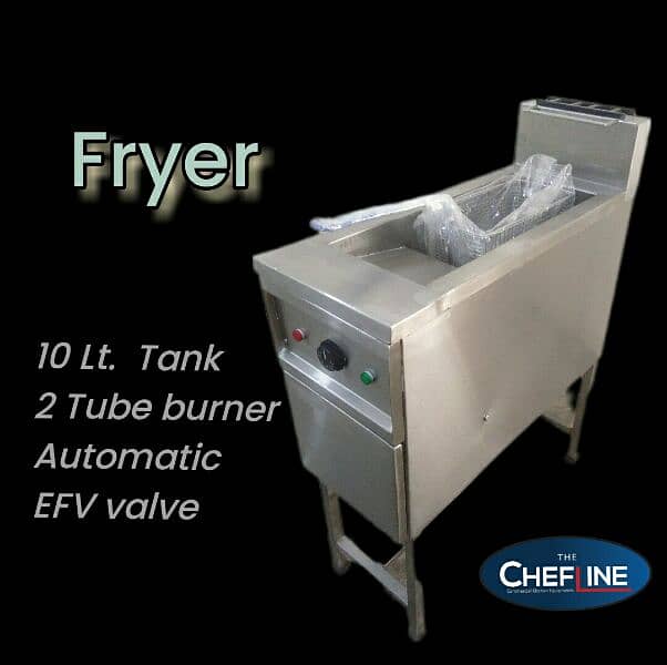 New Commercial Kitchen Ss Table hood Sink fryer hotplate Restaurant 1