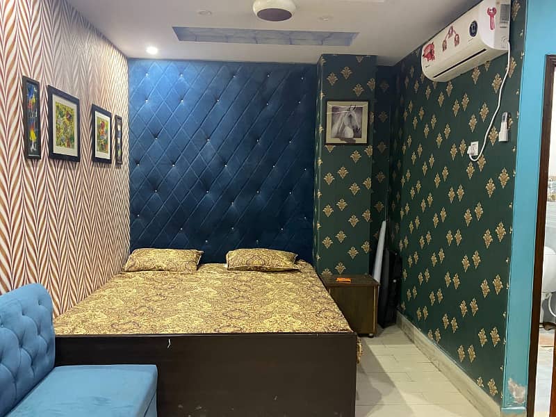 Fully Furnished 1 Bedroom Flat For Rent In Block H3 Johar Town Phase 2 Lahore 1