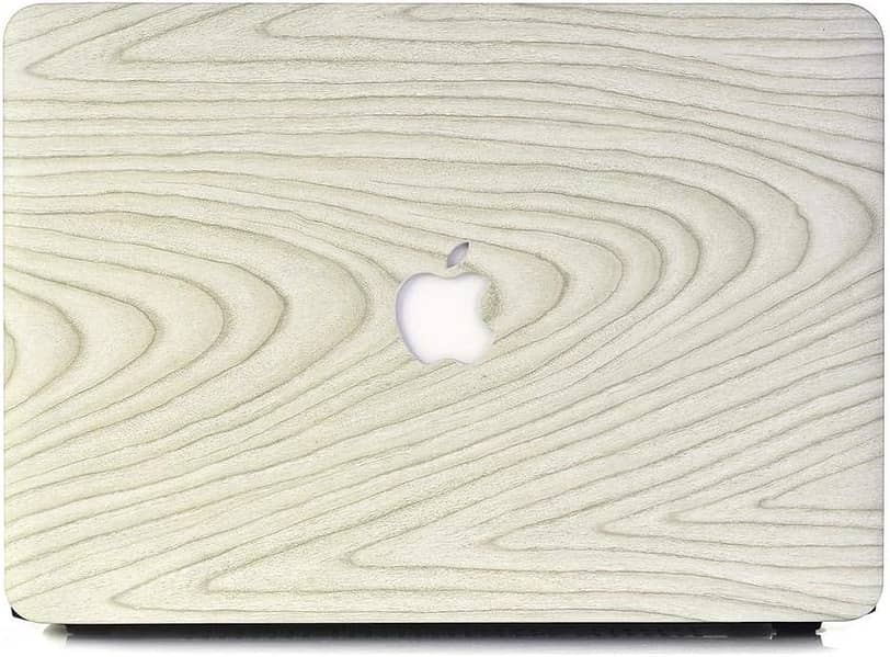 Wood Texture Pattern Coated Hard Case Shell For Apple Laptop Macbook 0