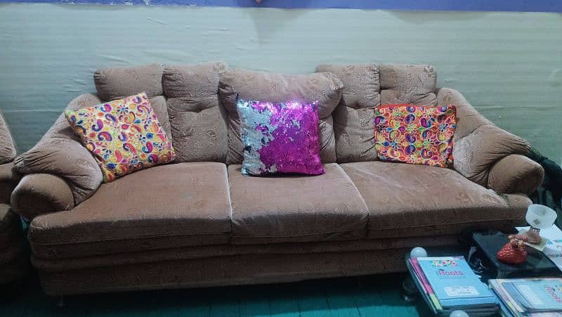 Brown Sofa Set 1