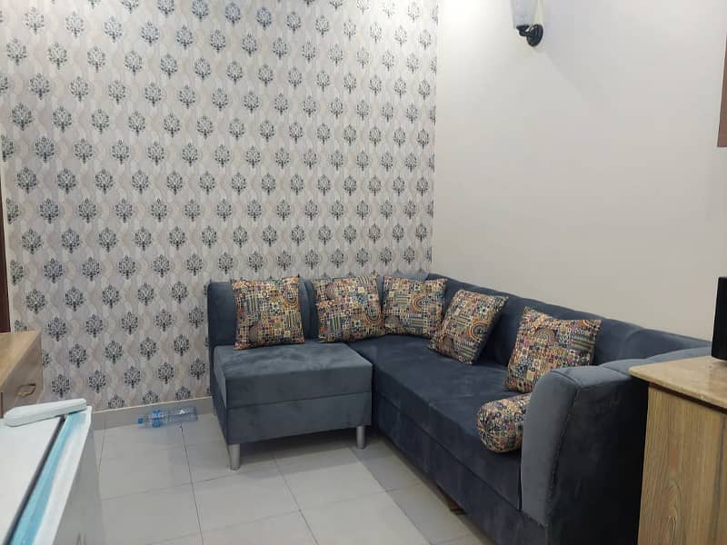 1 Bedroom Furnished Flat For Rent In Block H-3 Johar Town Lahore 12