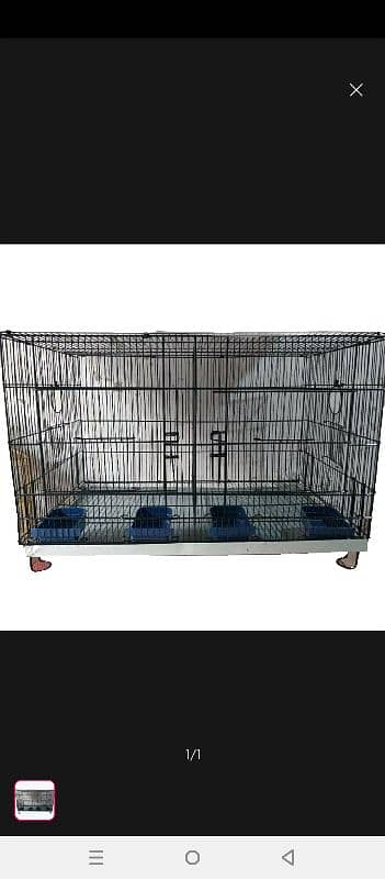 2 portion cage for sale 0