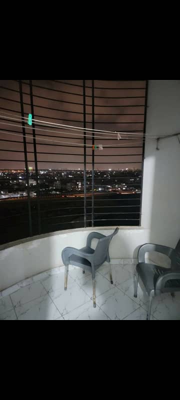 3 BED DD FLAT FOR RENT ( GOHAR TOWER) IN GULSHAN E IQBAL BLOCK 13D3 7