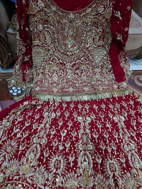 Bridal Dress | Walima Dress | Barat Lehnga | Wedding Dress for Sale 6