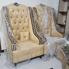 New Good Looking Sofa Set Chairs Hand Makiing