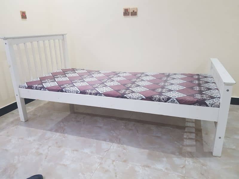 Imported Single Bed Solid Pine Wood 6