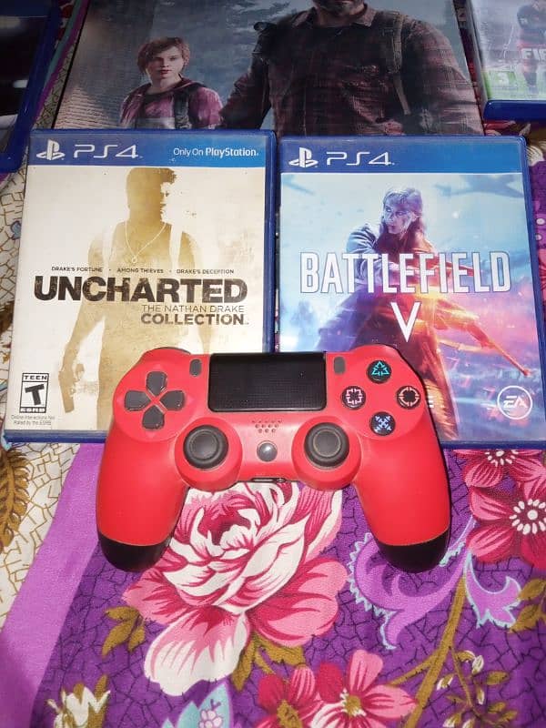 Sony Ps4 Slim 1Tb Sealed with 4 gaming titles 1