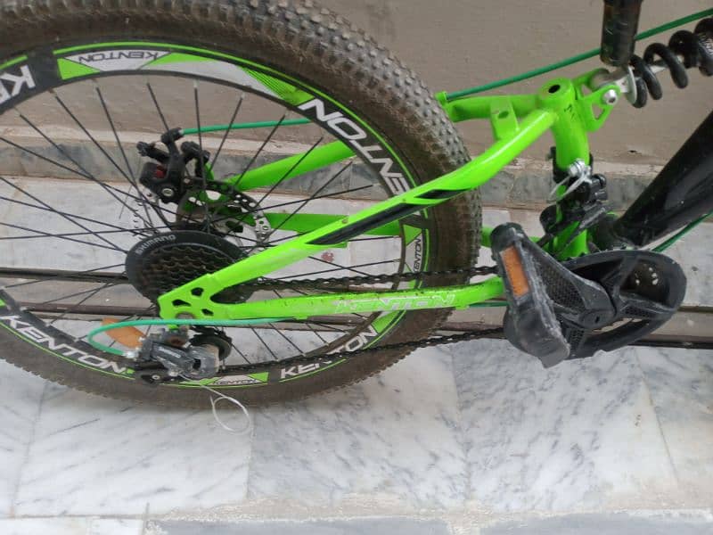 bycycle with gear and disc brake 2