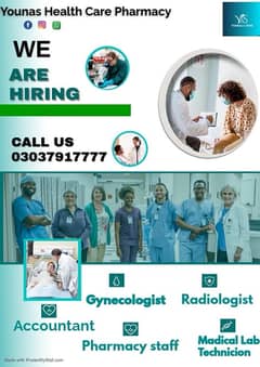 pathologist/radiologist/doctor/pharmacist/mlt/online work