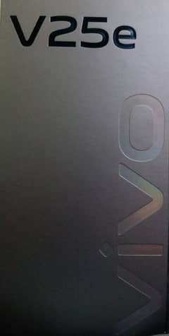 VIVO V 25 e 8/128 Black Diamond Color Complete Box