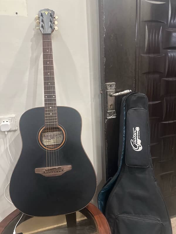 price negotiable Acoustic guitar 10/10 with Bag , String , Belt 2