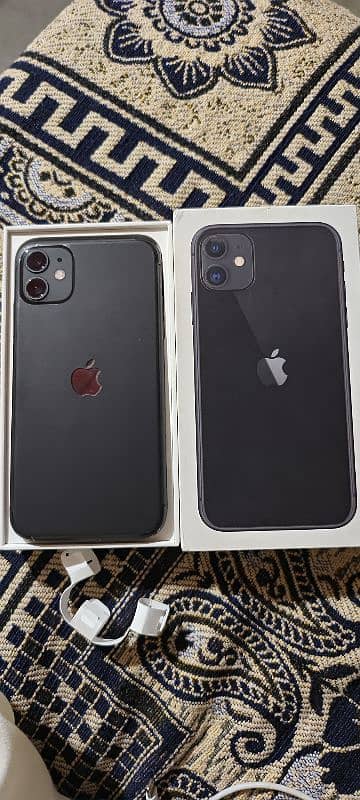 iphone 11 with box 64 gb 10by10 new condition 0