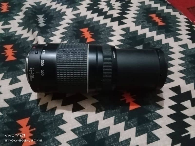 canon lense 75-300 3