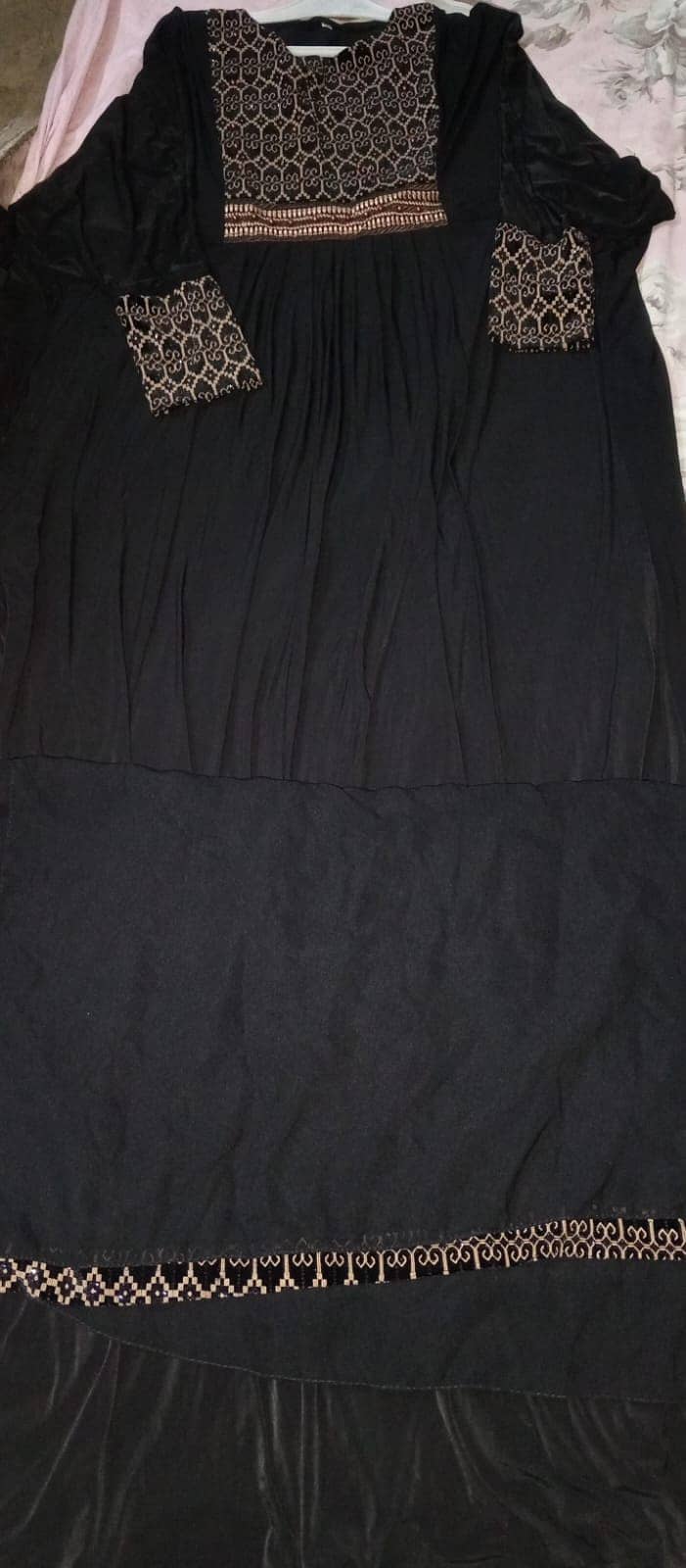 Abaya (Burqa) in Black Color 1