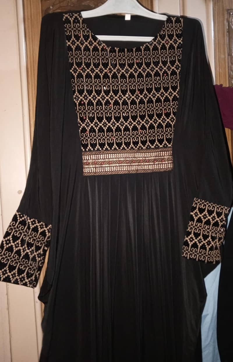 Abaya (Burqa) in Black Color 2