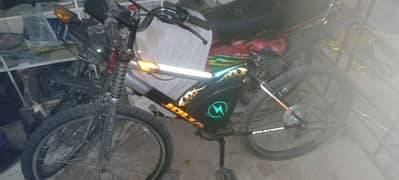 Electric Bicycle  almost 30 to 35Km