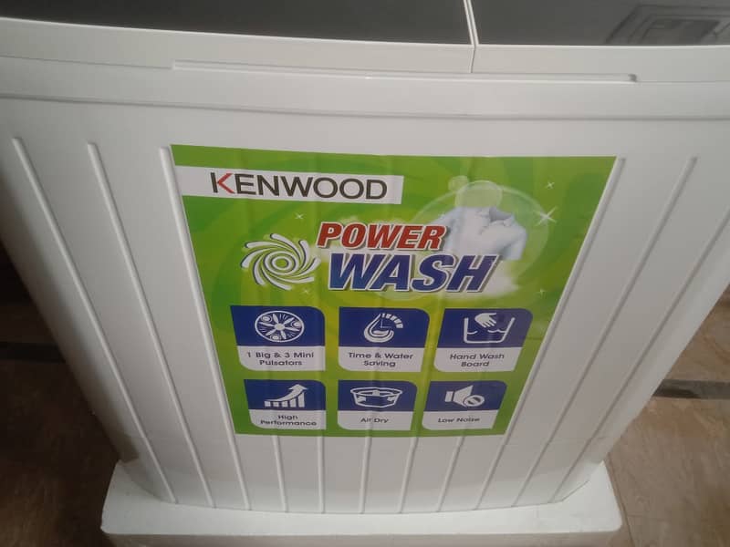 Kenwood Semi automatic washing mechine. 4