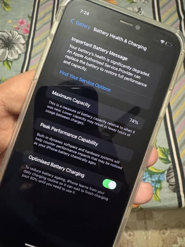 IPHONE 11, PTA Approved - 128 GB, Battery 74% (Panel Changed) 3