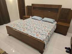 very Good Quality King Size bed.