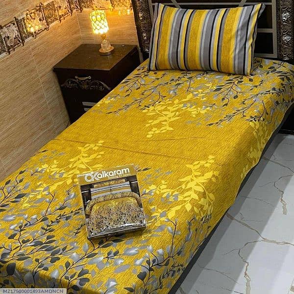 4 PCs cotton salonica painted single bedsheets 11