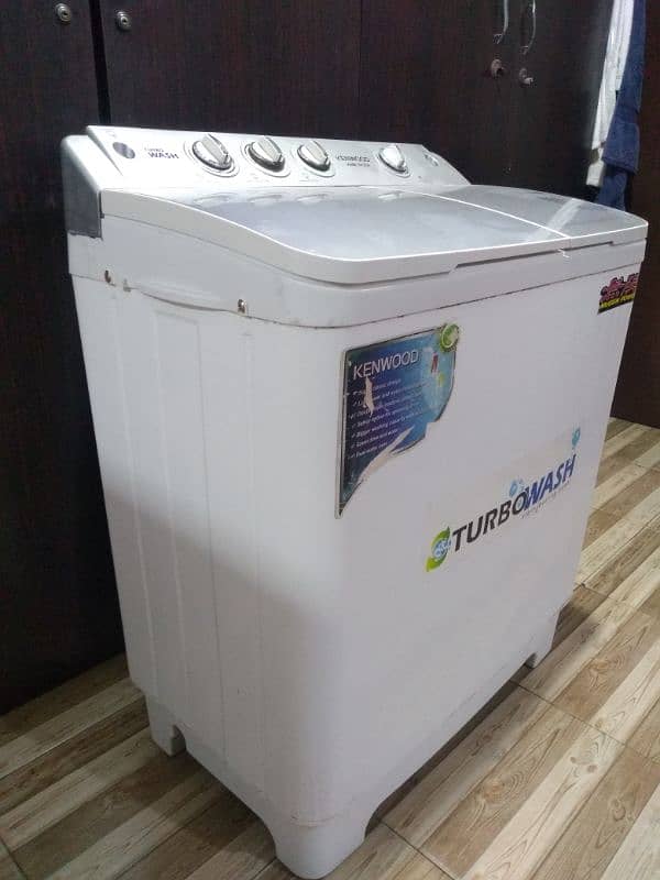 Kenwood Turbo washing machine semiautomatic capacity 10 kg 0