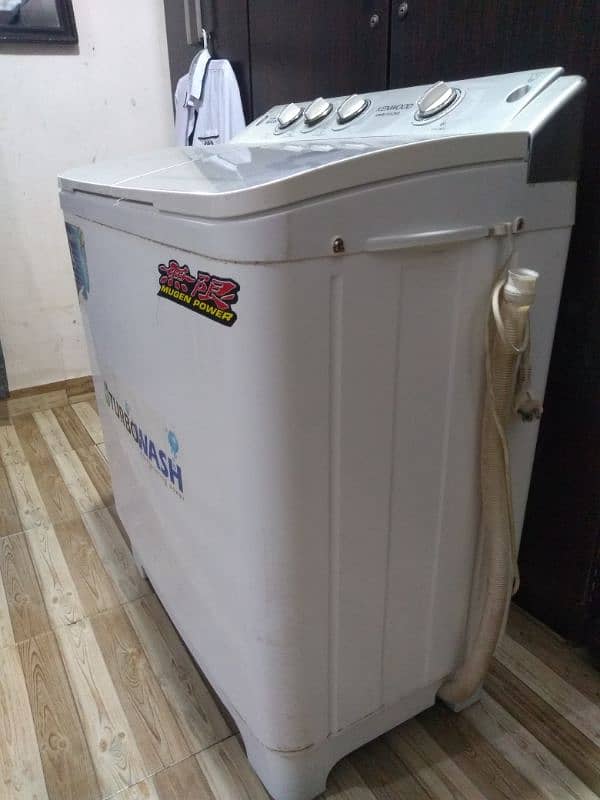 Kenwood Turbo washing machine semiautomatic capacity 10 kg 1