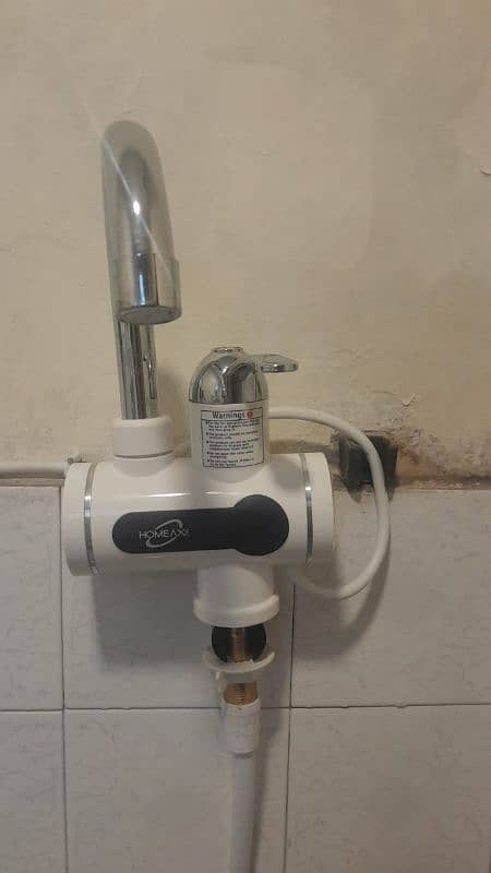 Electric water heater tap 2