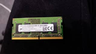 2 Micron DDR4 4GB 2666MHz Laptop RAMs