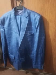 blue pant coat waist 36