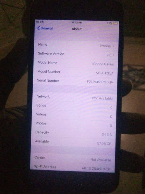 iphone 6 plus 64gb non PTA 4