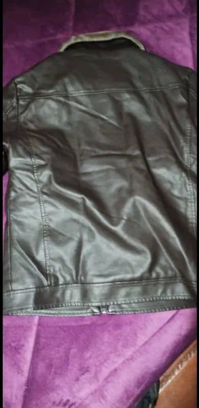 BROWN LEATHER JACKET Men's 1