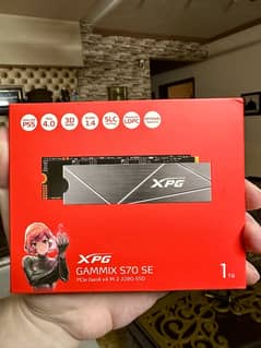 Brand NEW XPG GAMMIX S70 SE 1TB Gen4 2280 SSD M. 2 Nvme with Heatsink