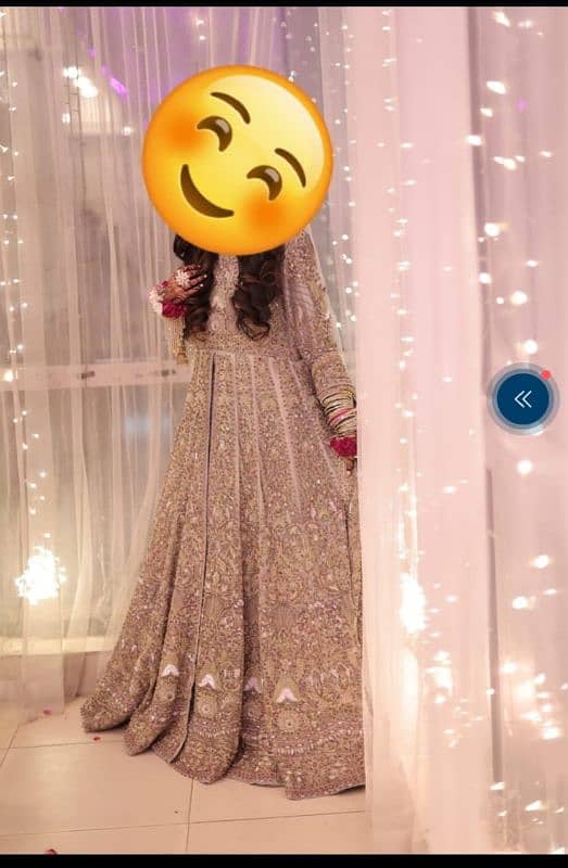 2in1 Bridal Maxi + Sharara With Heavy outlook and Front Open 2