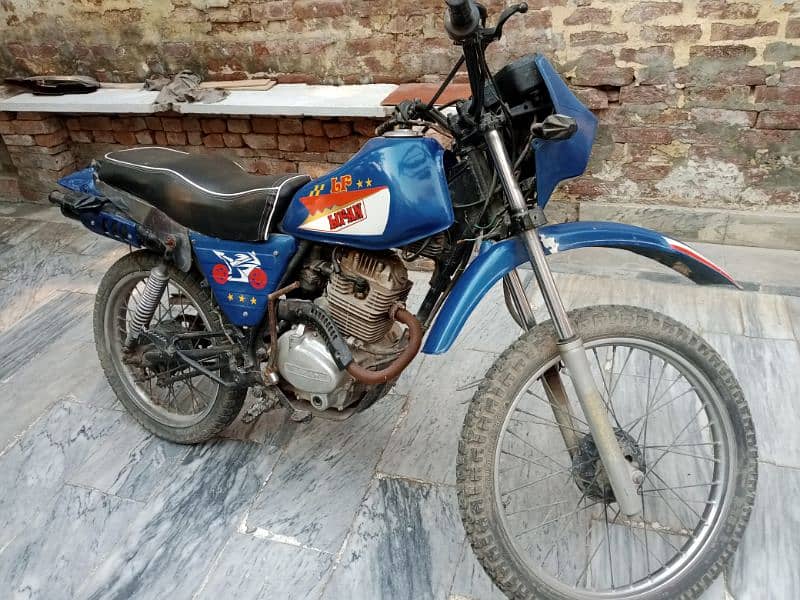 lefan motor cycle 125cc 10/7 condition self start heavy bike 2