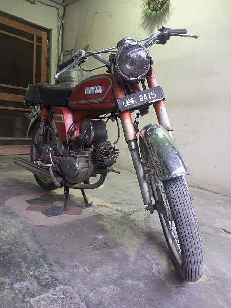 yamaha 80cc antique bike for sale. 0