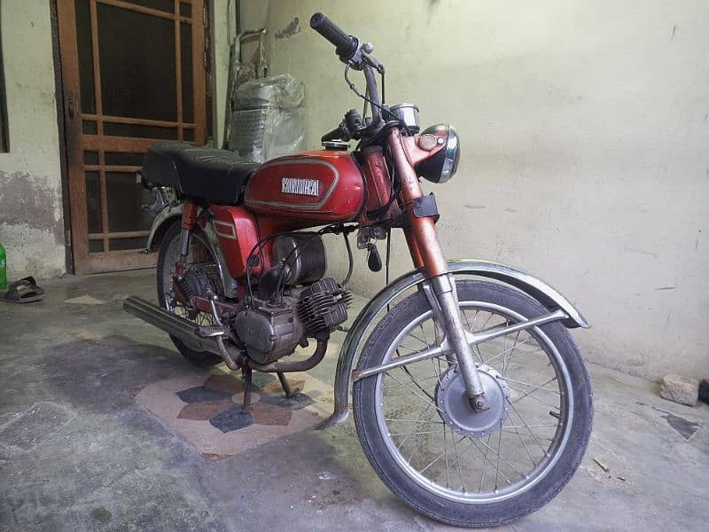 yamaha 80cc antique bike for sale. 2