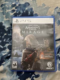 Assassin Creed Mirage For PS5 (1 week Used Only)